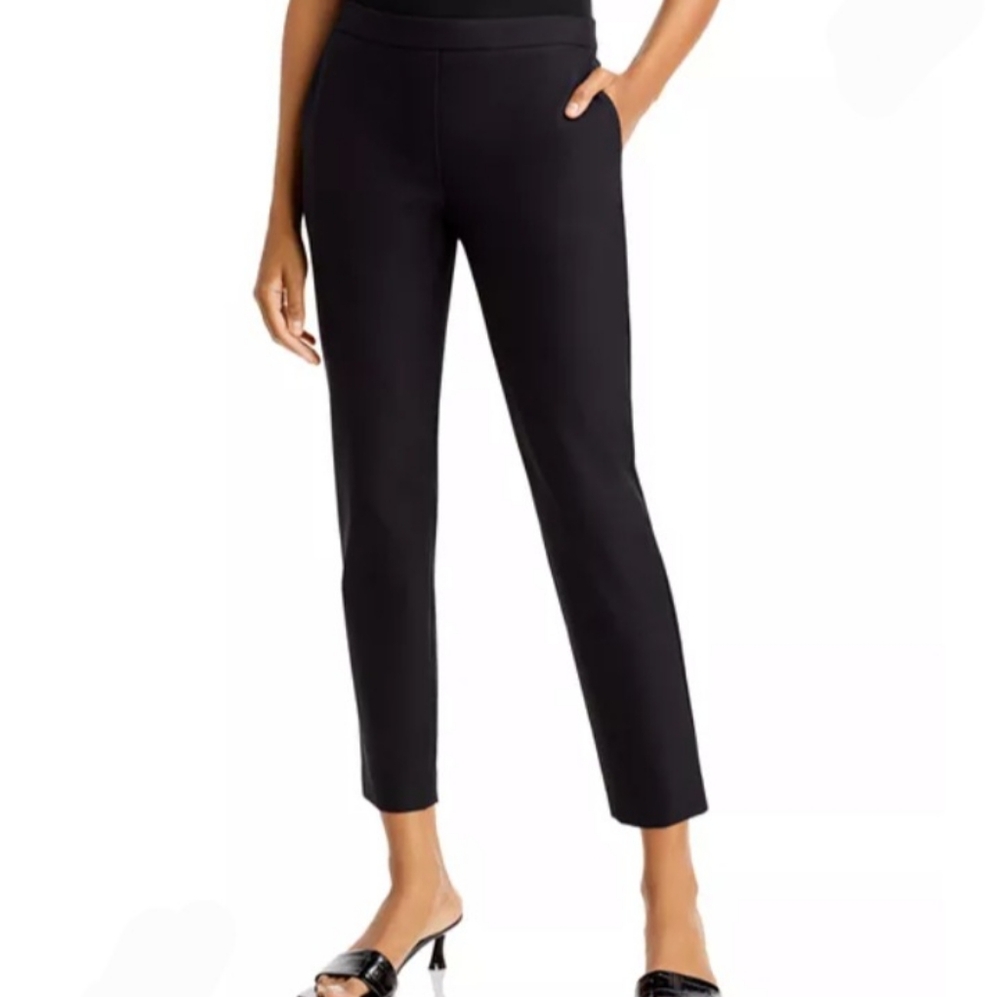 Theory Black Cropped Pant "Thaniel" - Size US Women's 6